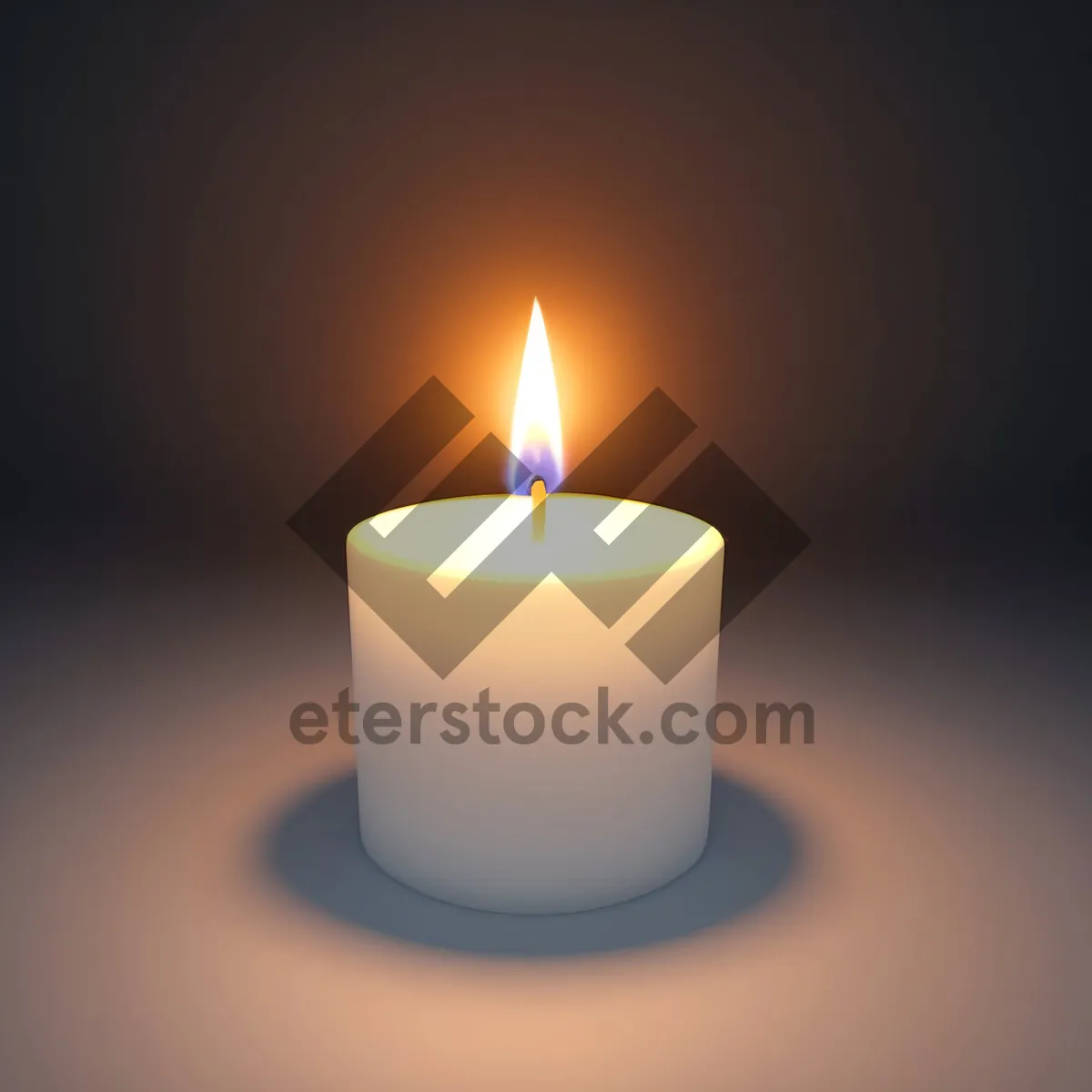 Picture of Flame-filled Candlelight: A Warm, Relaxing Glow