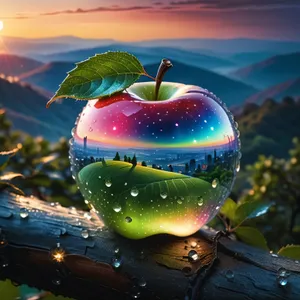 Fresh and Juicy Apple for a Healthy Diet