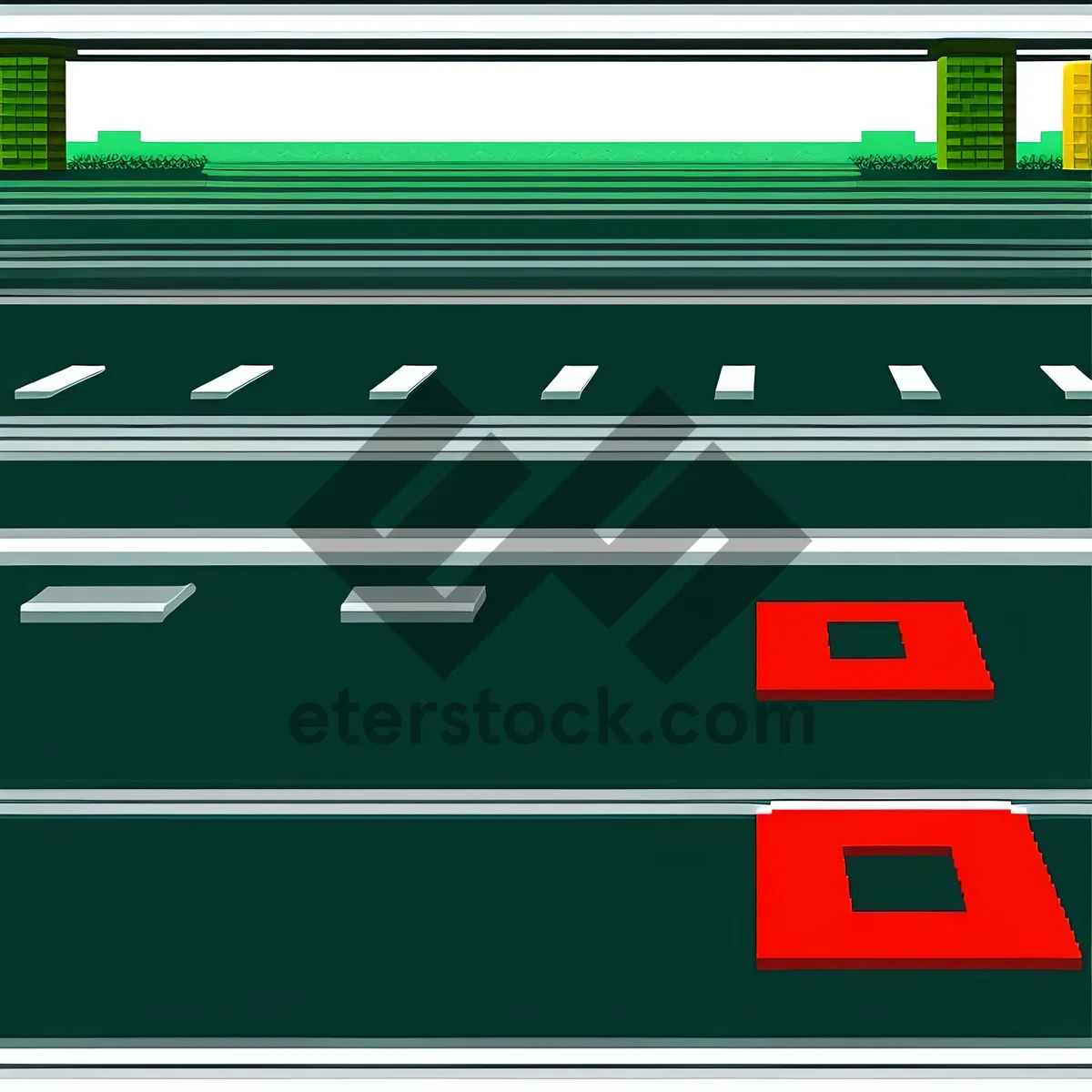 Picture of Modern Black Icon Set for Web Design