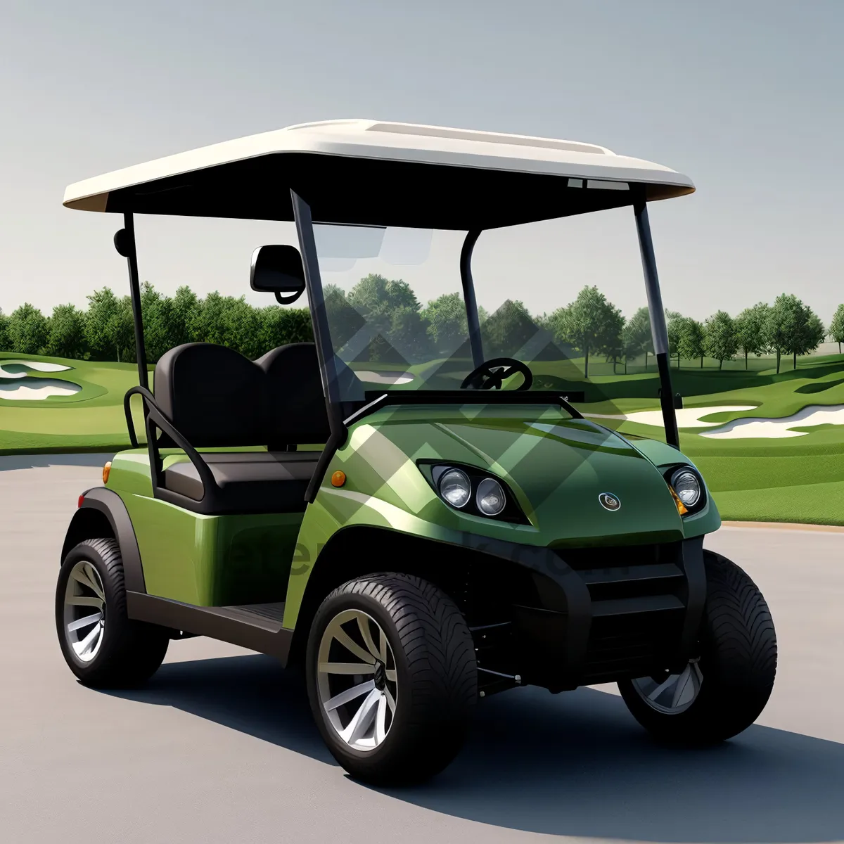 Picture of Speedy Golf Vehicle - Luxury, Sporty, and Efficient