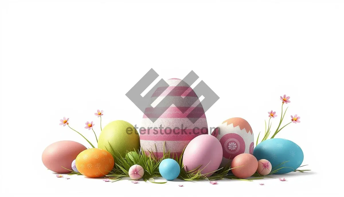 Picture of Easter Egg Decorations for Holiday Celebration