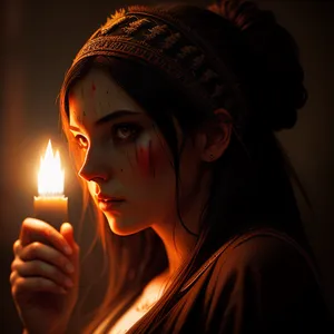 Sorcerer's Flame: Dark Candle Lighting