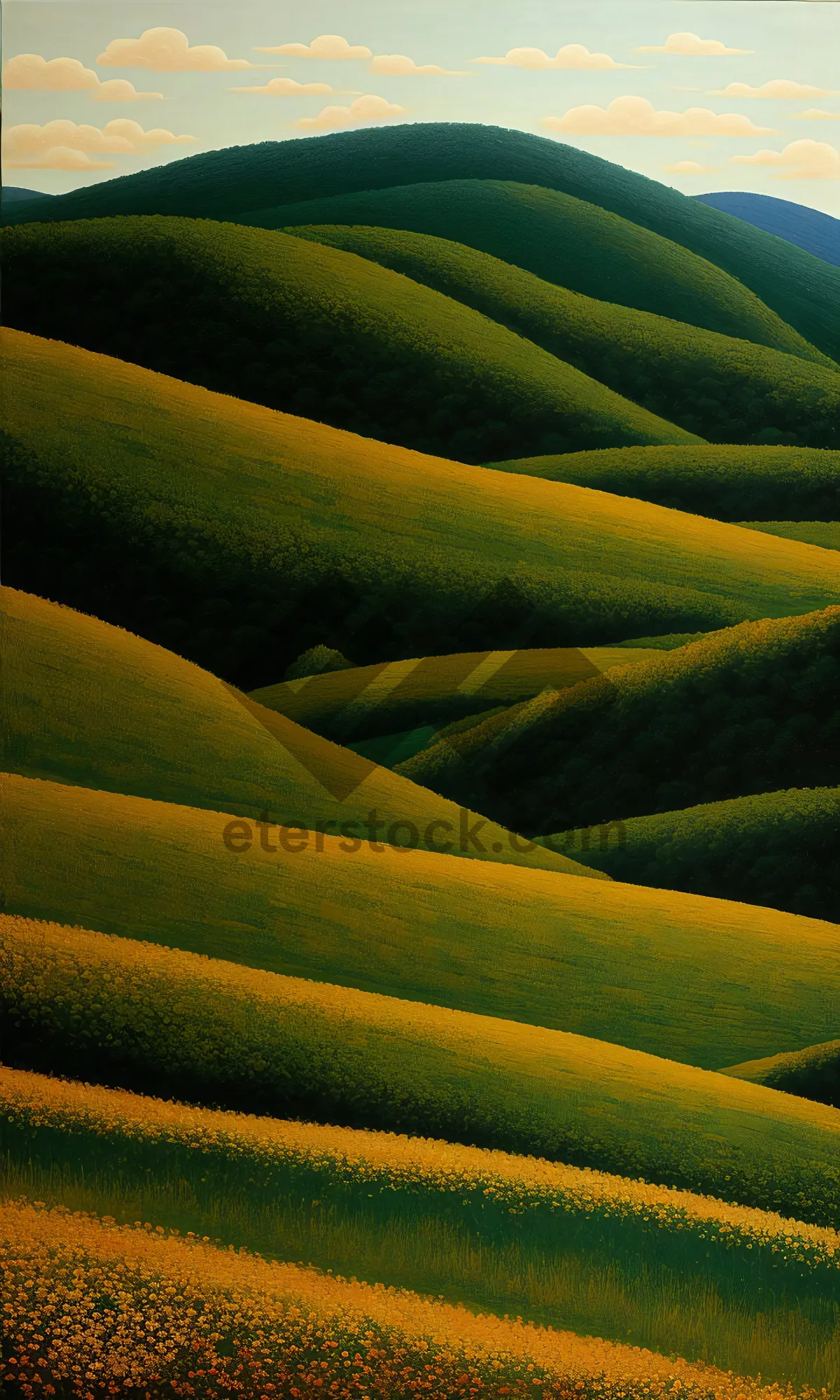 Picture of Healthy green bean close-up texture pattern