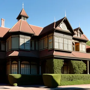 Historic Brick Tower Residence with Skyline View