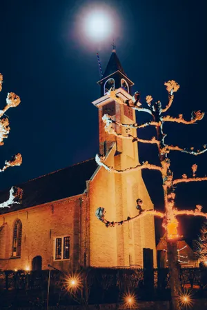 Historic cathedral architecture with bell cote tower.