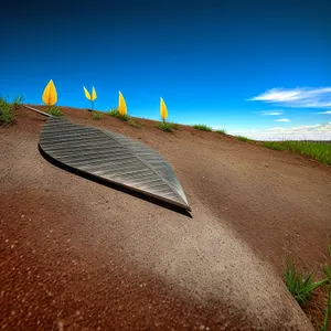 Desert Skyline: Travel through Sand Dunes