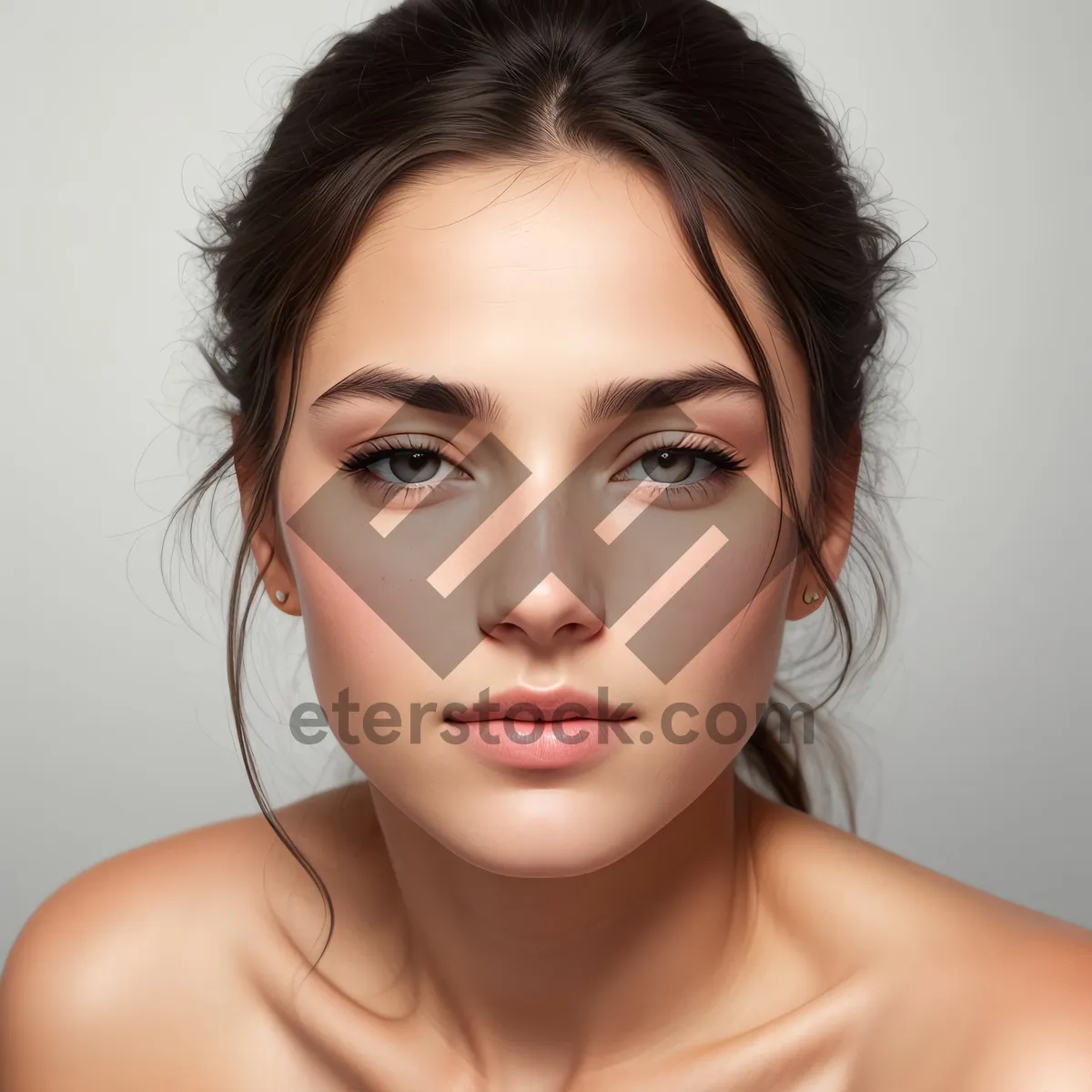 Picture of Radiant beauty portrait with captivating eyes