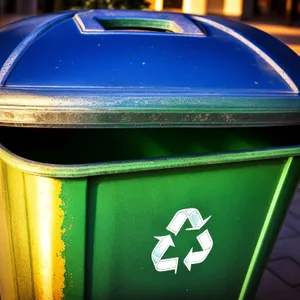 Time-Tracking Parking Meter Bin