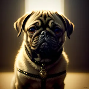 Cute Pug Puppy - Adorable Wrinkled Canine