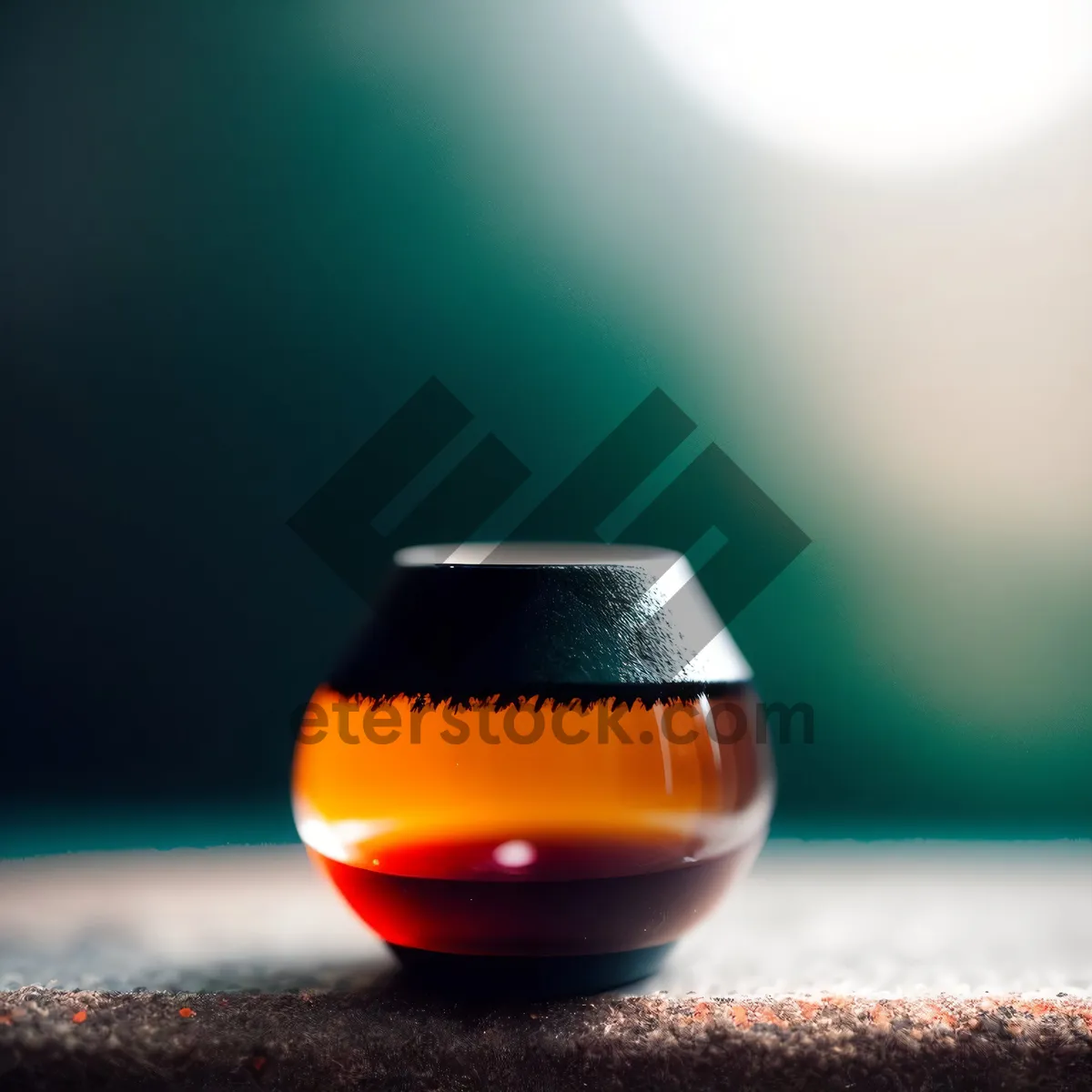 Picture of Hot Japanese Tea in Glass Cup
