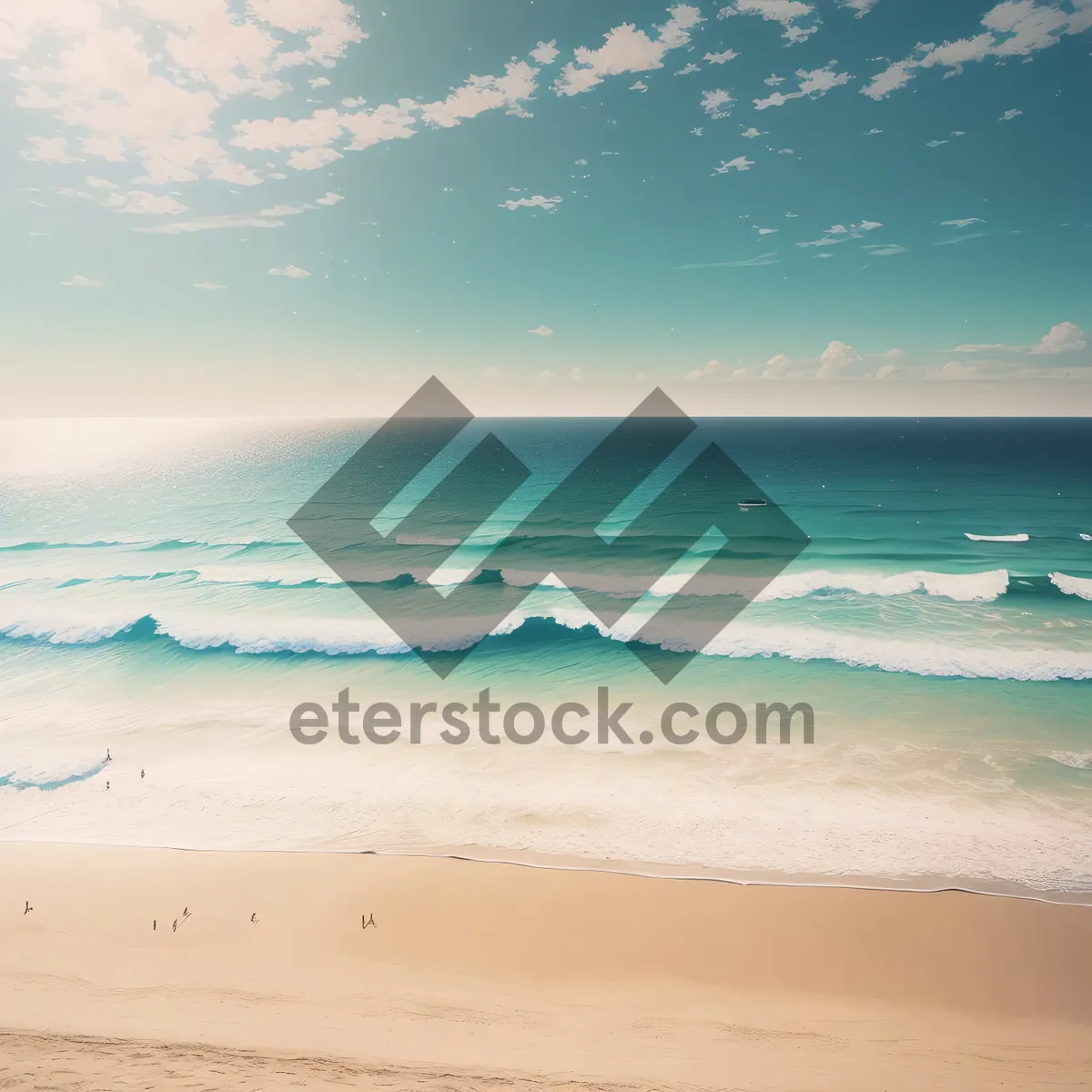 Picture of Serenity of the Tropical Beachscape