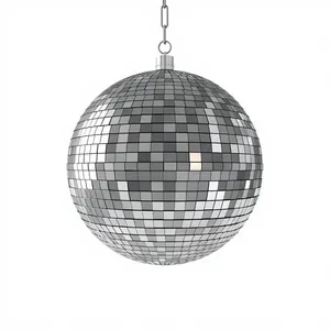 Round ornament globe decoration with grid pattern