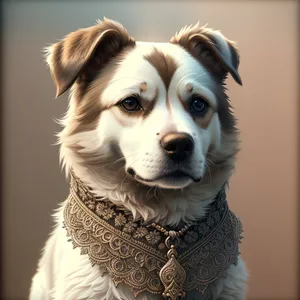 Golden Retriever Puppy - Adorable Purebred Canine Portrait