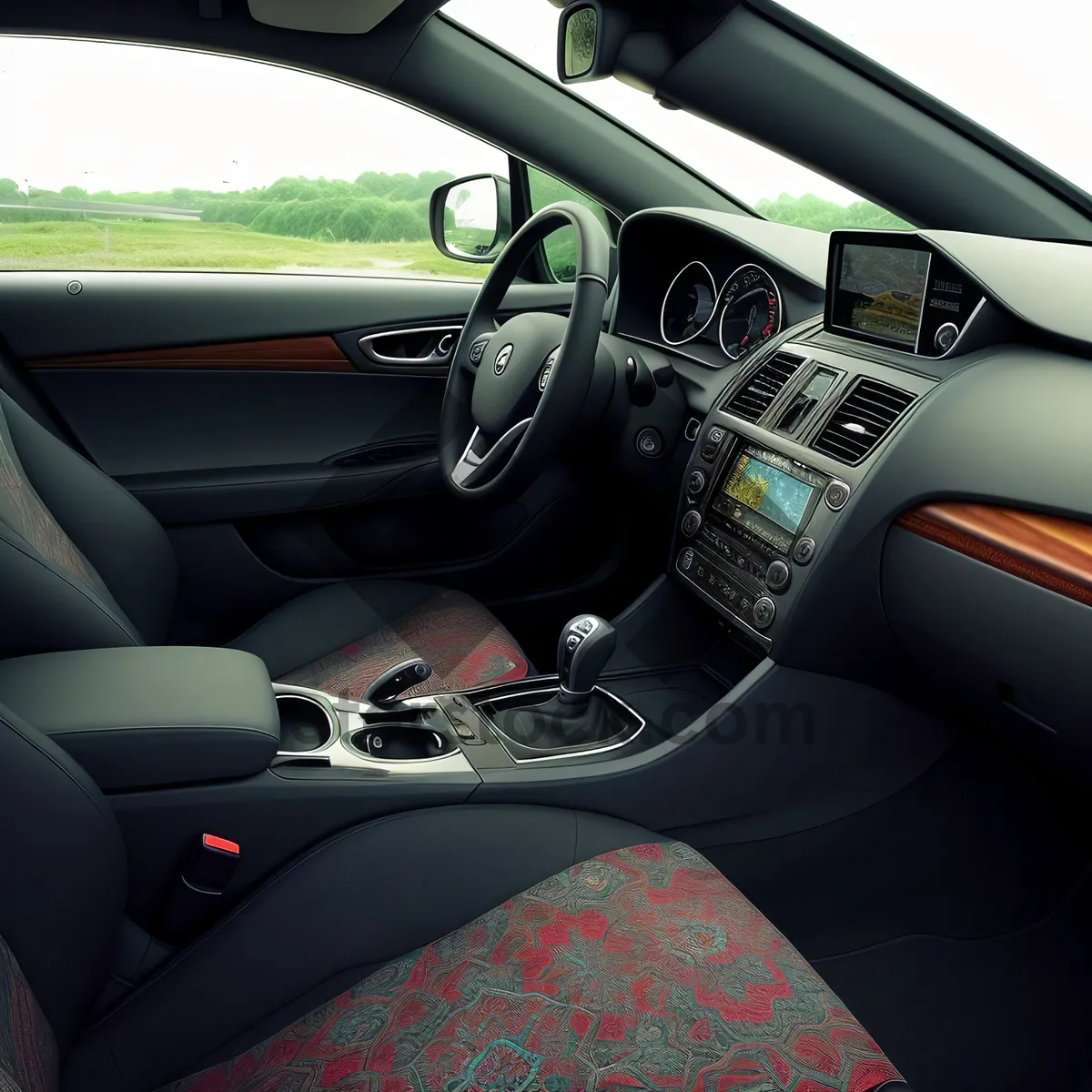 Picture of Driver's Bucket Seat in Car Interior