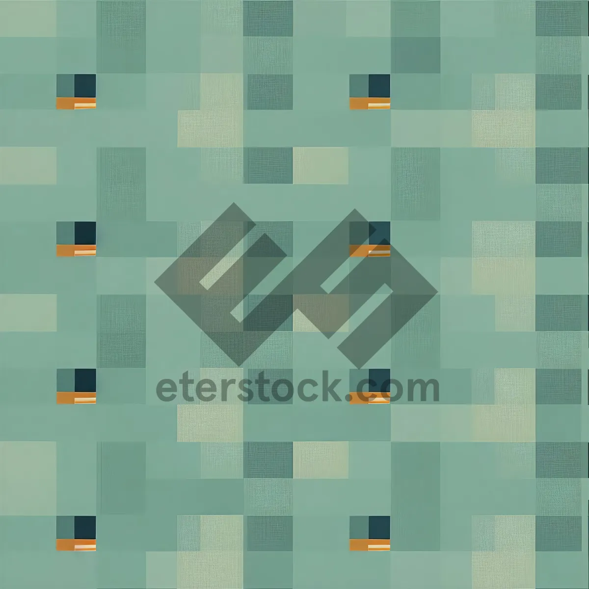 Picture of Colorful pixel mosaic square design backdrop texture.