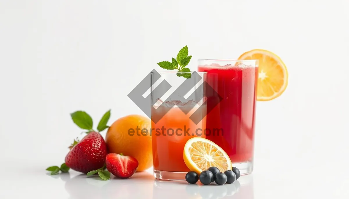 Picture of Refreshing Strawberry Lemonade - Healthy Fruit Drink