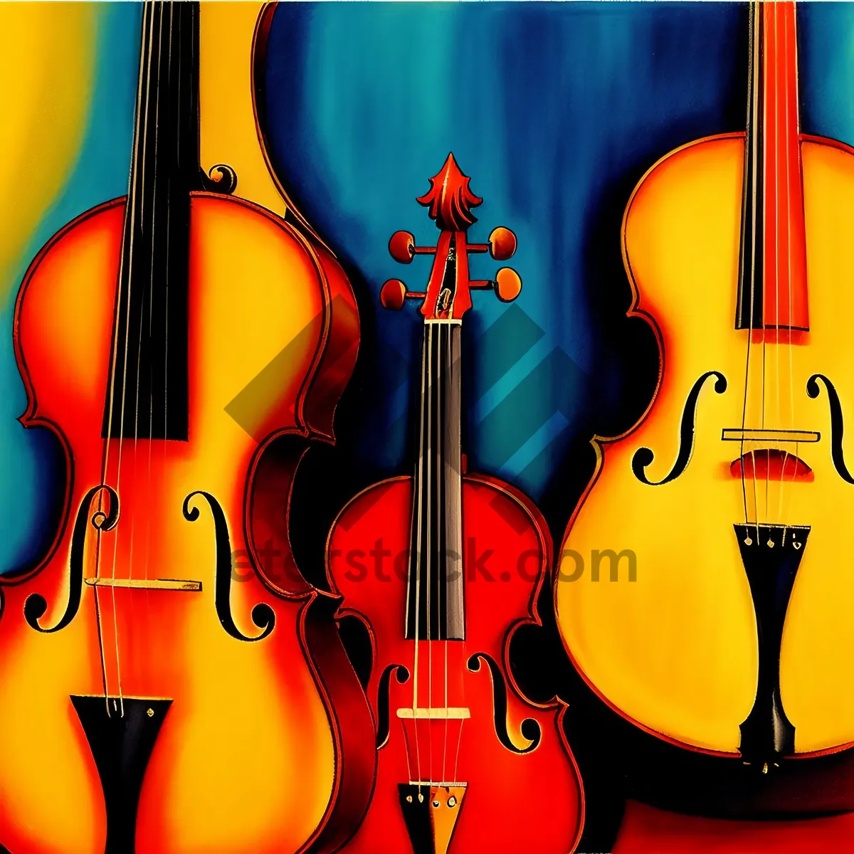 Picture of Majestic Symphony: Strings Unite in Harmonious Melody