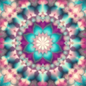 Vibrant Kaleidoscope of Colorful Geometric Patterns