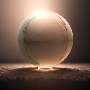 Global Soccer Ball - 3D Globe Stitched
