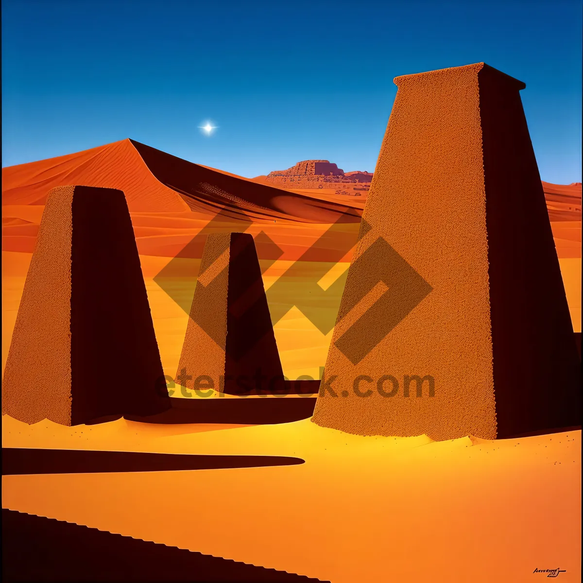 Picture of Golden Sands of Desert Majesty