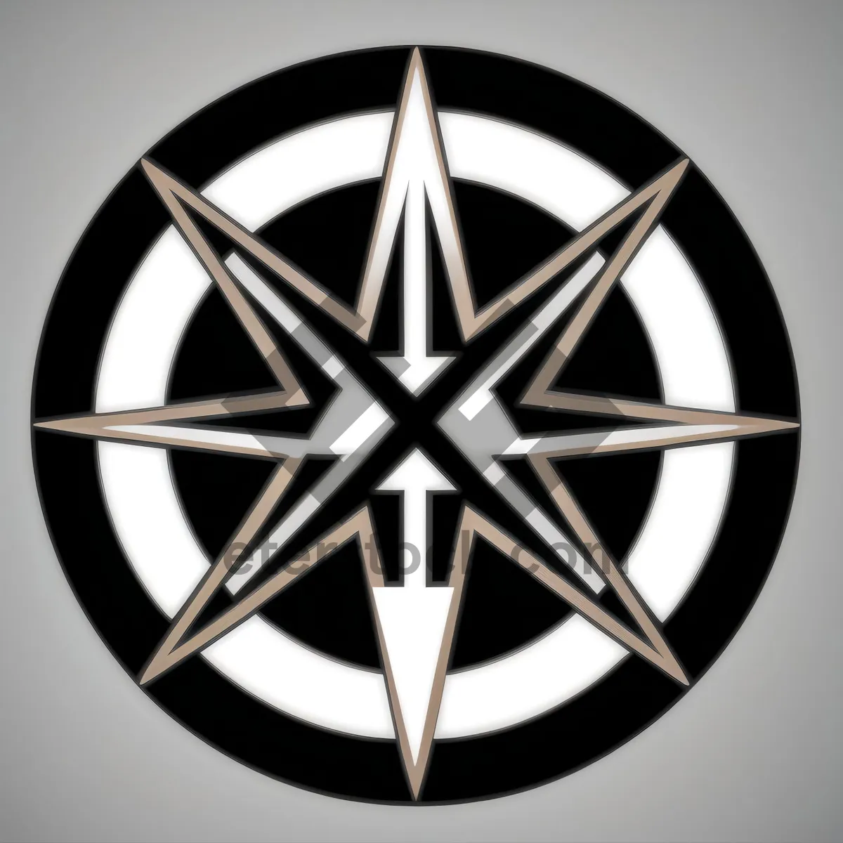 Picture of Stellar Design Icon: A Celestial Symbol