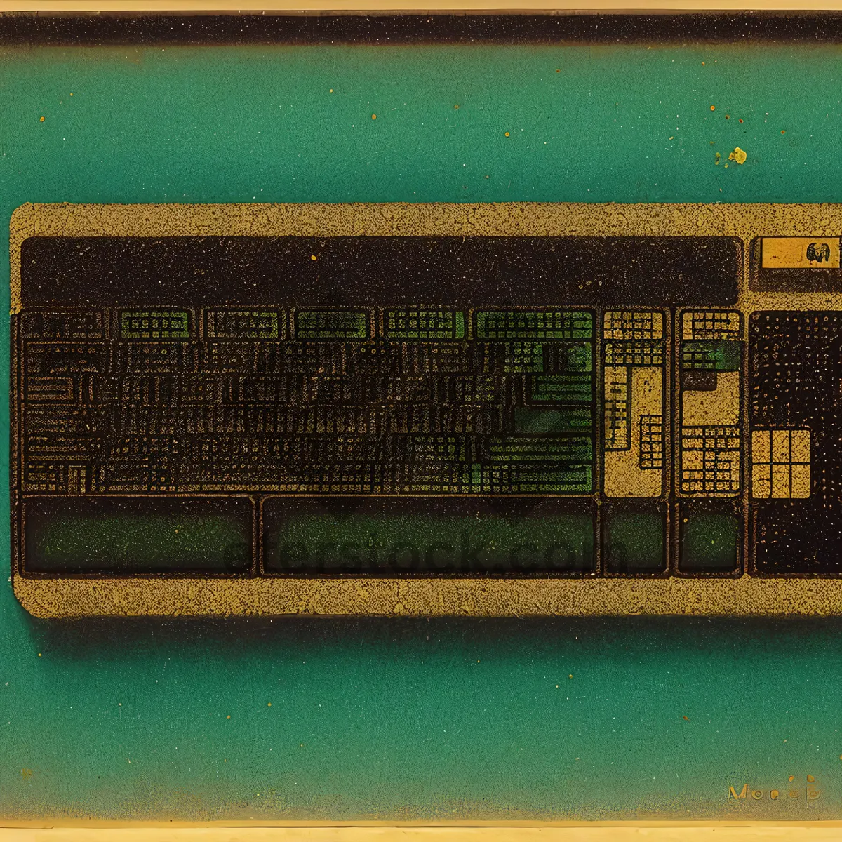 Picture of Vintage Radio Receiver Board: Connecting Broadcast Technology and Old Equipment