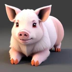 Pink Piggy Bank: Symbol of Cute Wealth and Savings