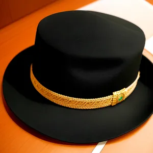 Stylish Black Cowboy Hat: A Fashionable Headdress for a Classic Western Look