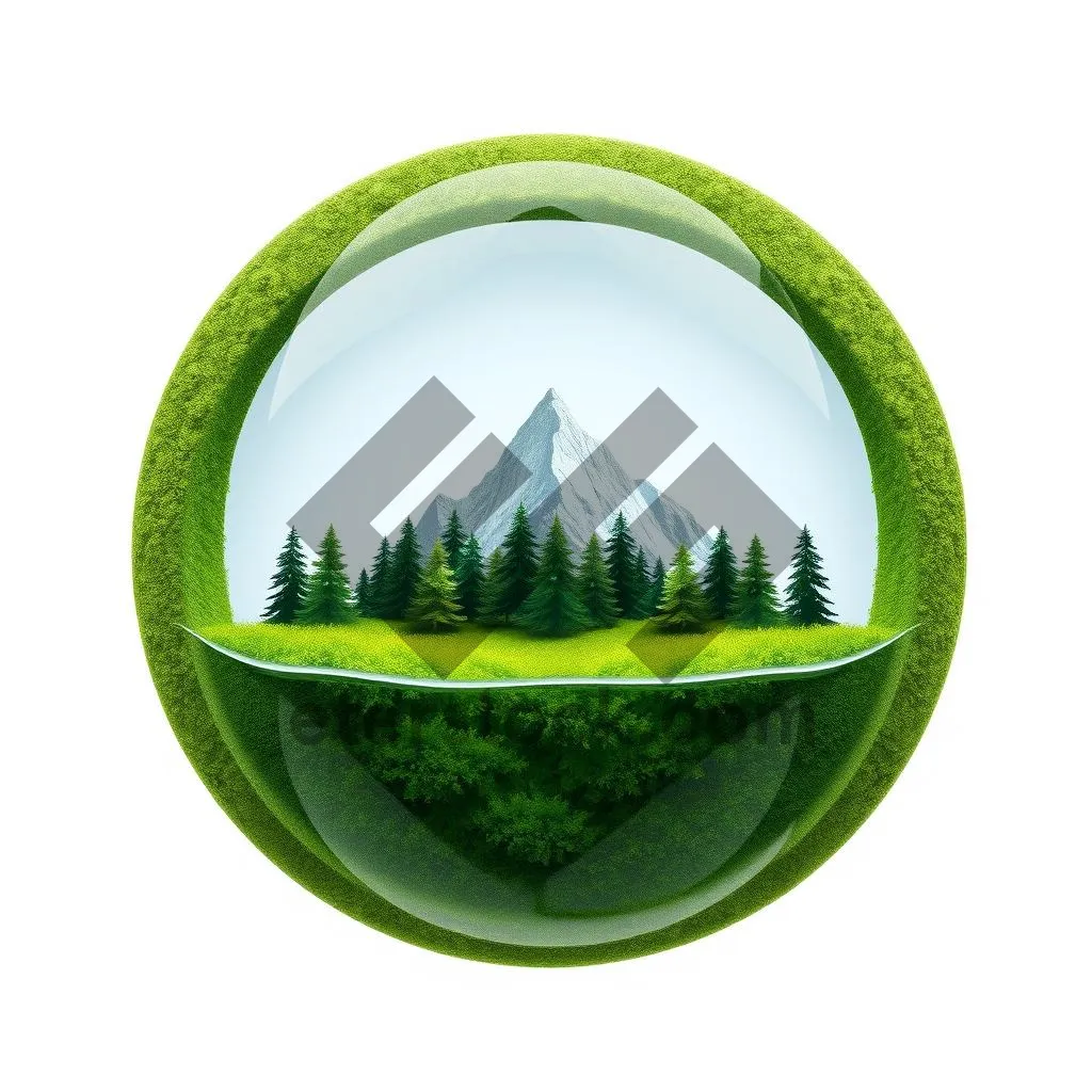 Picture of Eco-friendly icon set for web and apps