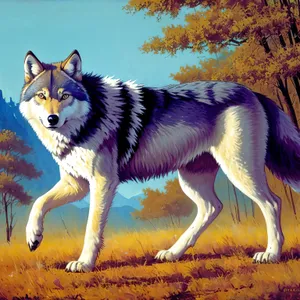 Canine Collie: Majestic Wolves and Domestic Pets