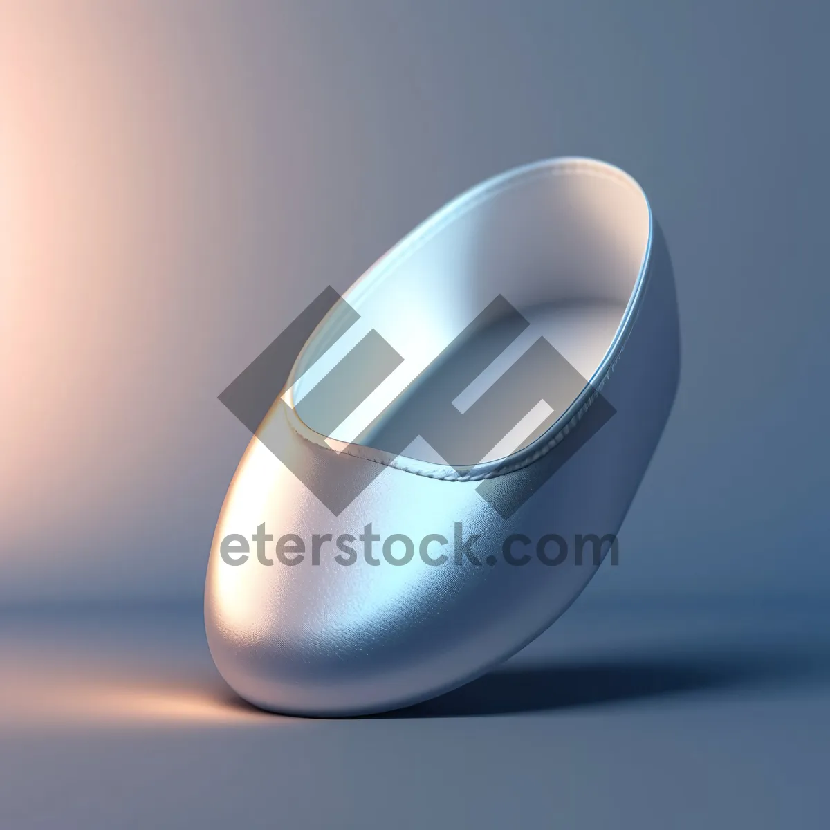 Picture of Curved Shiny Bangle Design with 3D Prescription Drug Cup