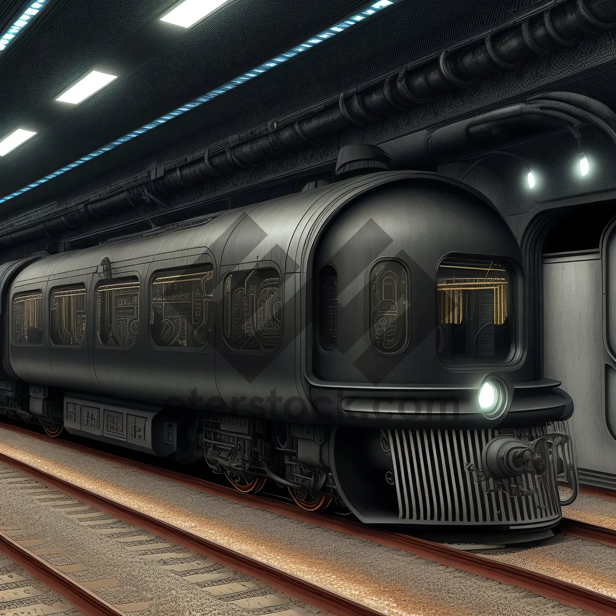 Picture of Fast and Reliable Subway Train Transportation