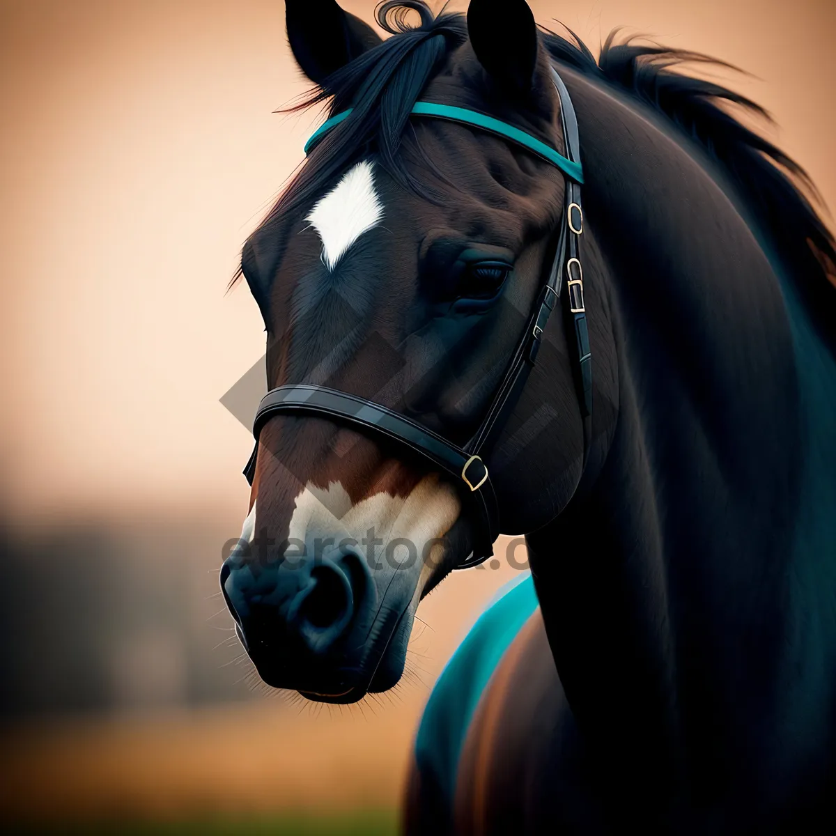 Picture of Equine Sport Ranch: Thoroughbred Horse Portrait
