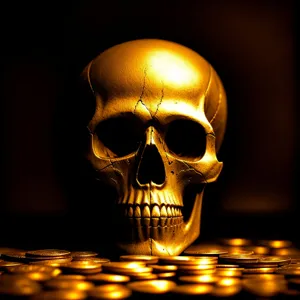 Sinister Skull: A Bone-Chilling Glimpse of Death