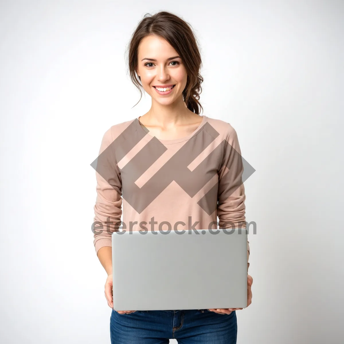 Picture of Happy professional businesswoman smiling in studio portrait
