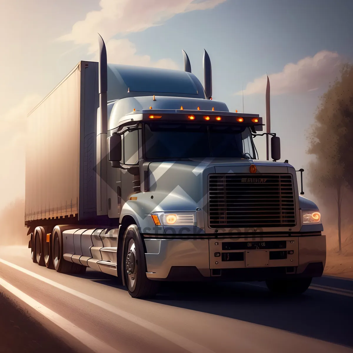 Picture of Highway Hauler: Fast and Reliable Freight Transportation