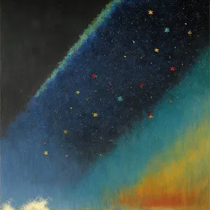 Starry Windshield Screen in Galaxy Texture
