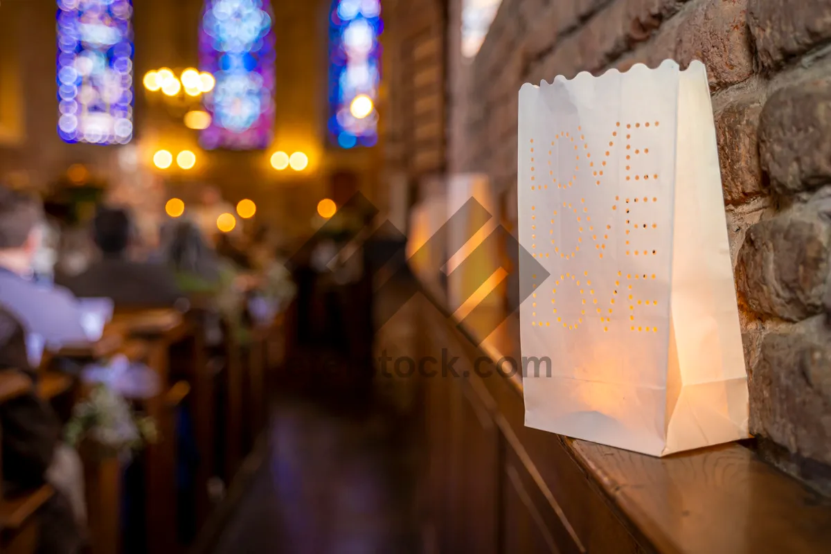 Picture of Protective Lampshade Covering for Shade
