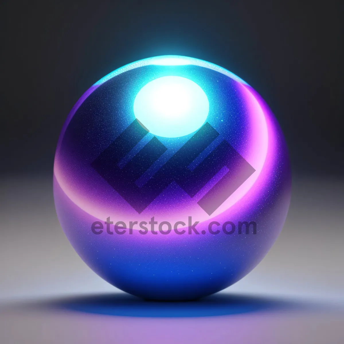 Picture of Shiny Glass Circle Web Icon