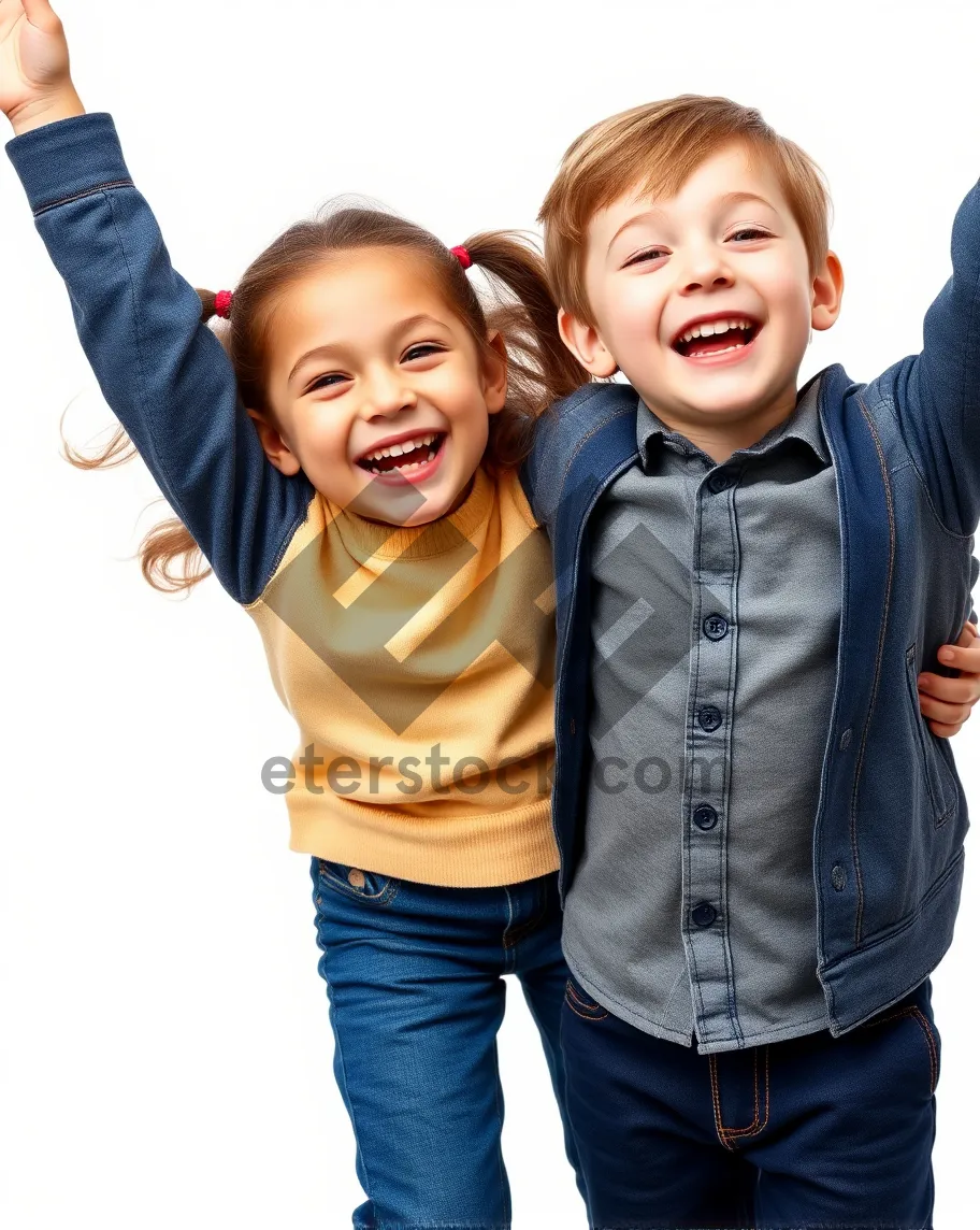 Picture of Happy Group of People Smiling and Laughing Together