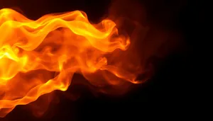 Fiery Inferno Blaze Background Glow Heat Warm