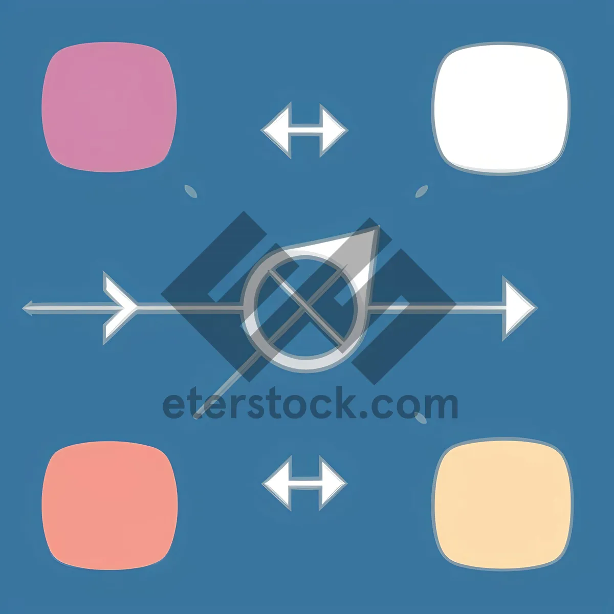 Picture of Glossy Square Web Buttons Collection