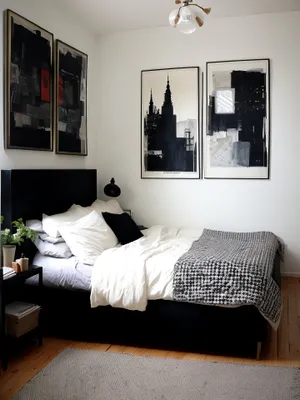 Elegant Modern Living Room Interior with Stylish Furniture