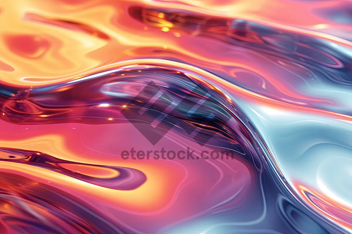 Picture of Colorful Energy Flow Pattern Design Texture Digital Art