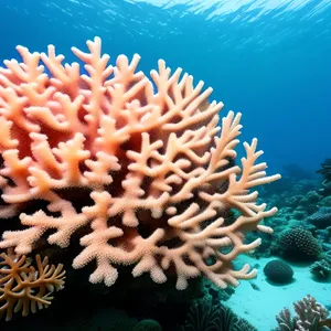 Tropical Dive: Colorful Anemone Fish in Coral Reef