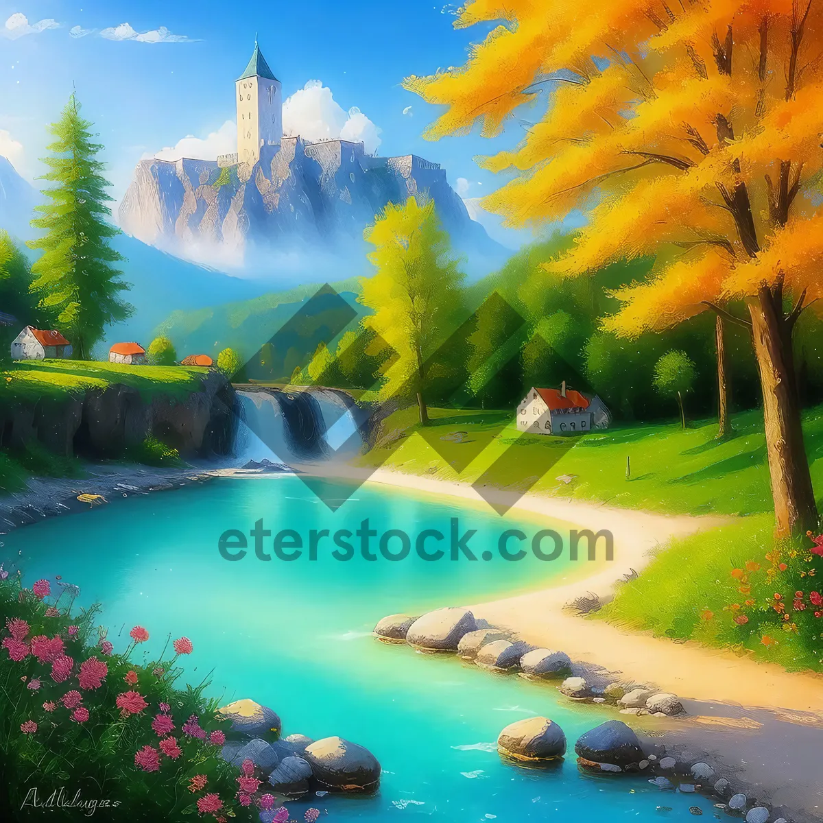 Picture of Serene Waterside Retreat in Nature's Oasis