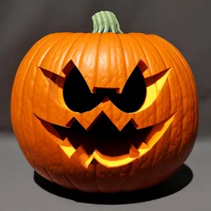 Spooky Jack-o'-Lantern Halloween Decoration