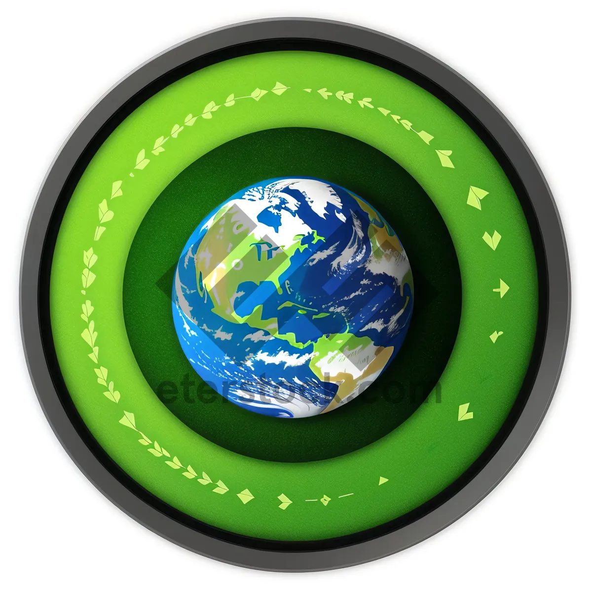 Picture of Shiny Round Web Icon Button