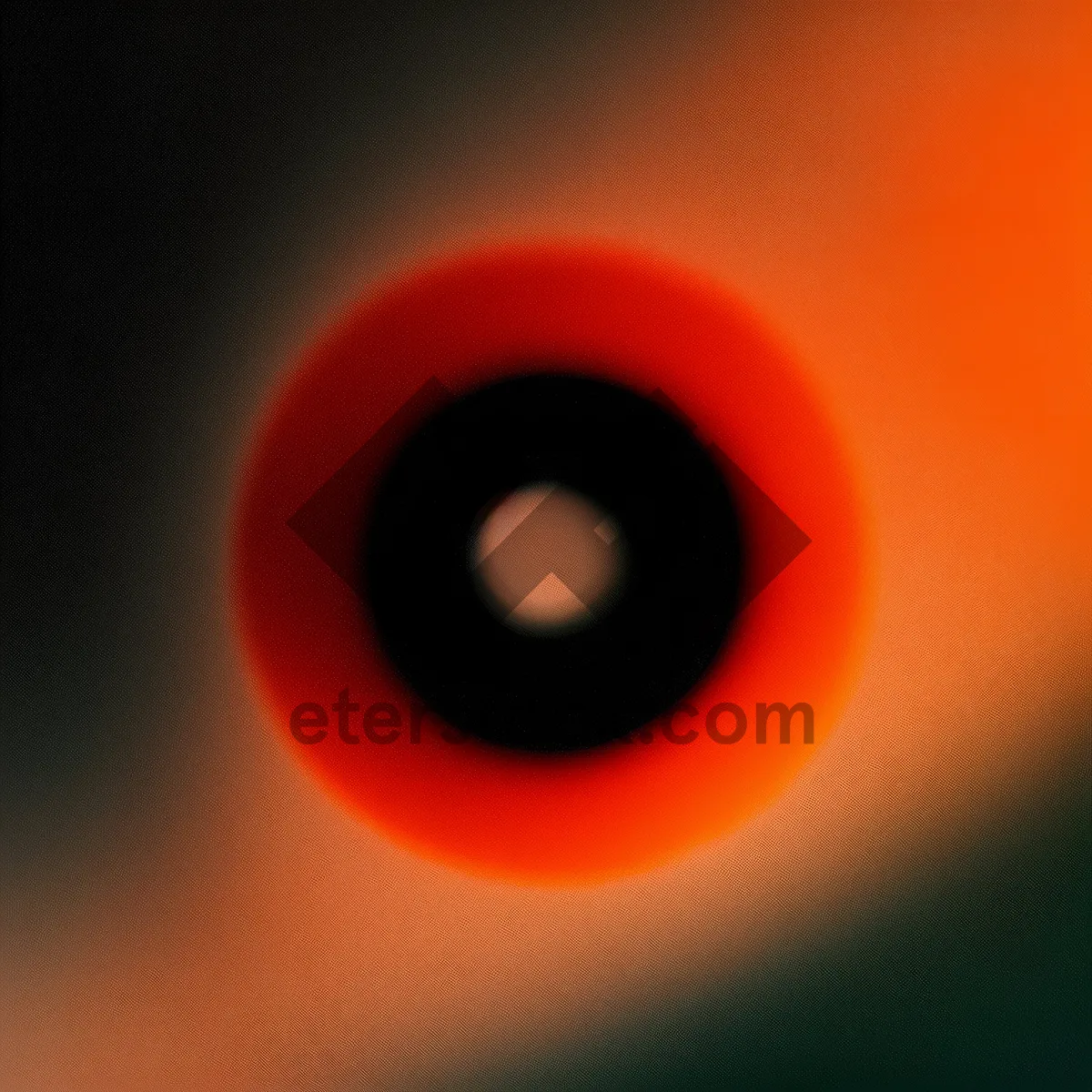 Picture of Shiny Design Laser Spotlight: Artistic Black & Orange Optical Device