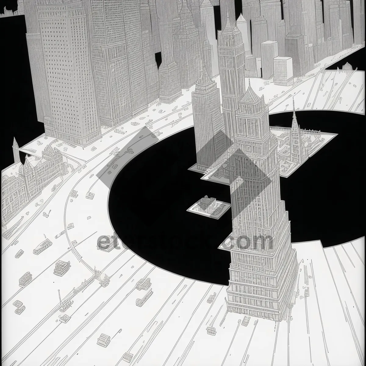 Picture of Architectural Blueprint: Plan for Construction Project